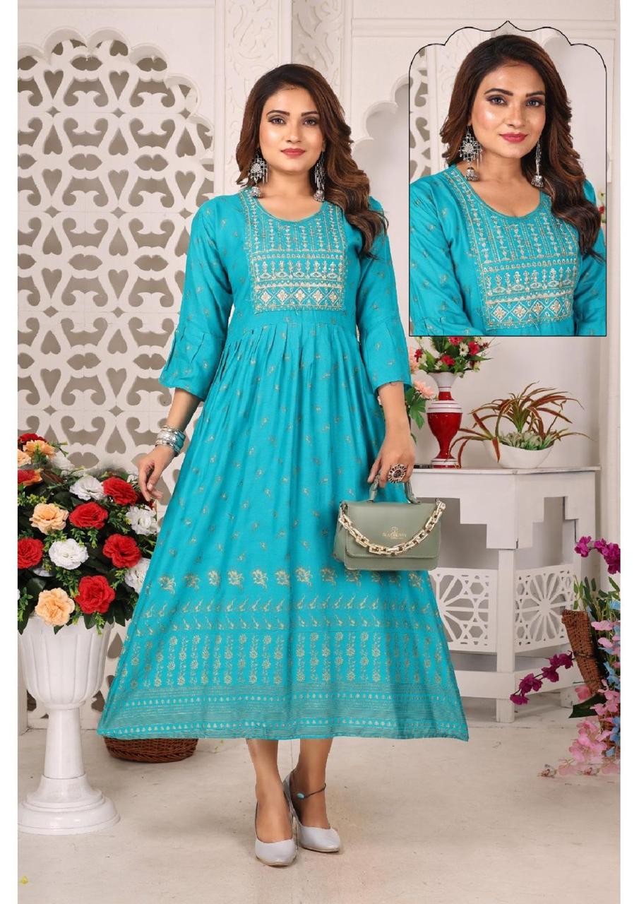 Golden Fashion Queen Vol 2 Printed Kurtis Catalog
